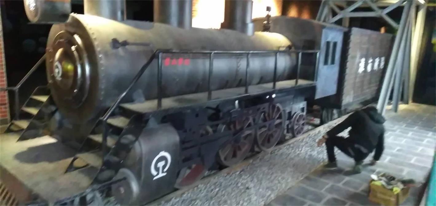 清丰县蒸汽火车模型